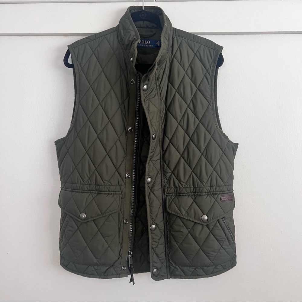 Polo Ralph Lauren women’s army green vest